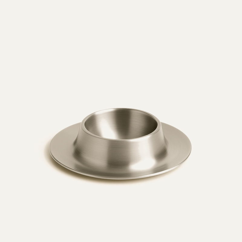 Egg Cup — Brushed Stainless Steel