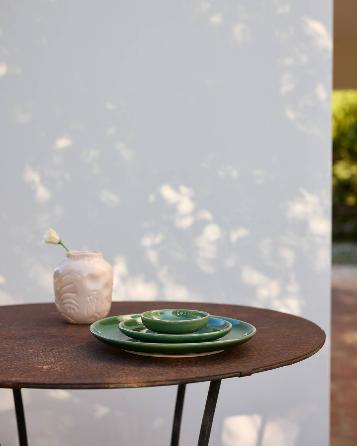 Mini Plate Classic - Emerald Green detail