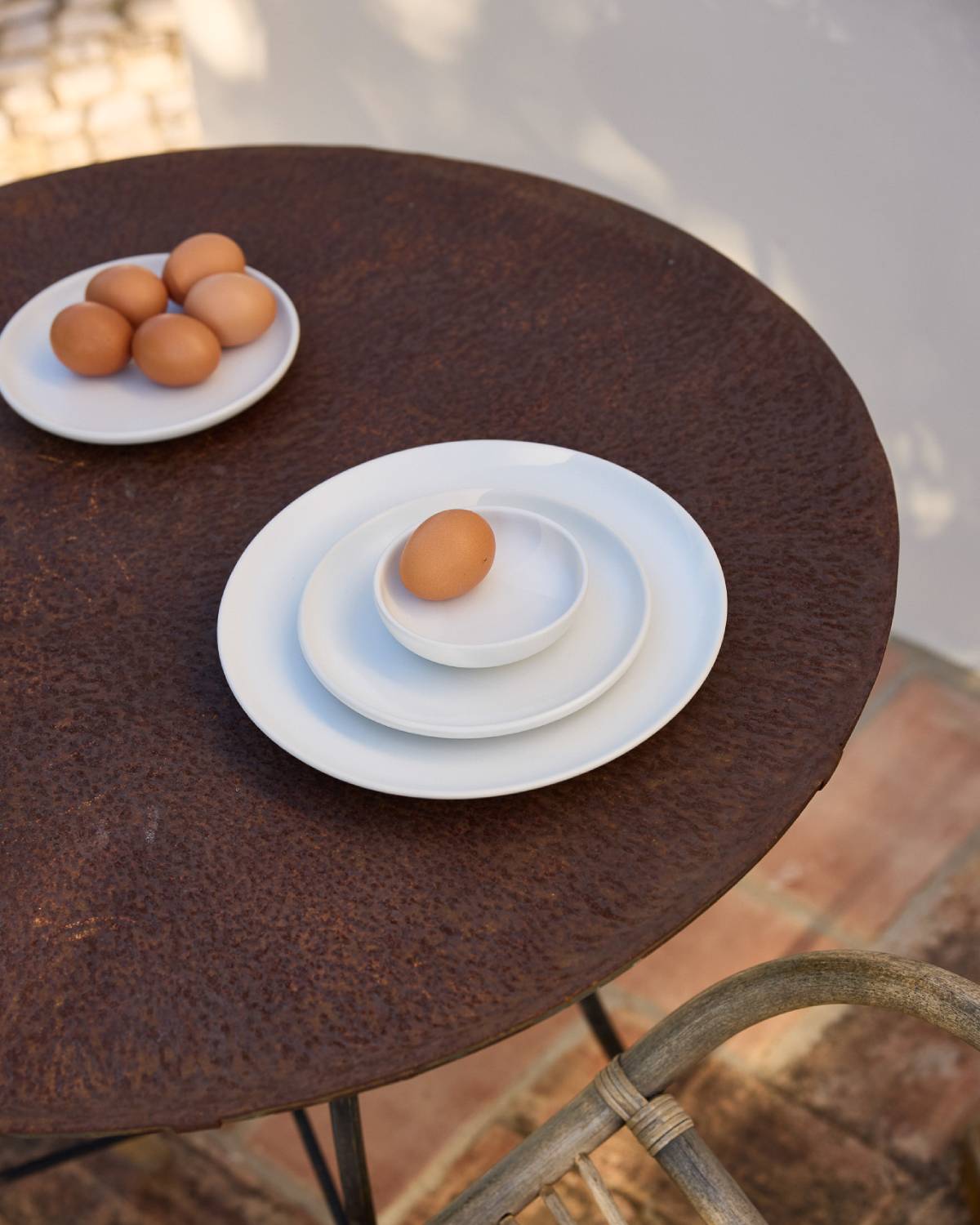 Mini Plate Classic - White detail