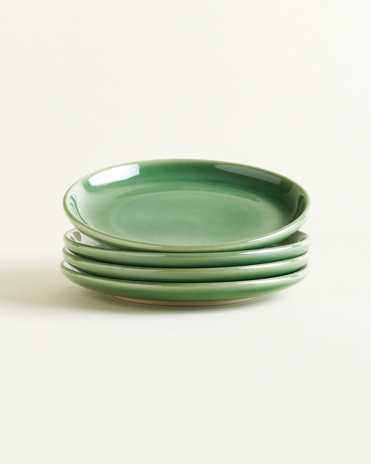 Mini Plate Classic - Emerald Green angle