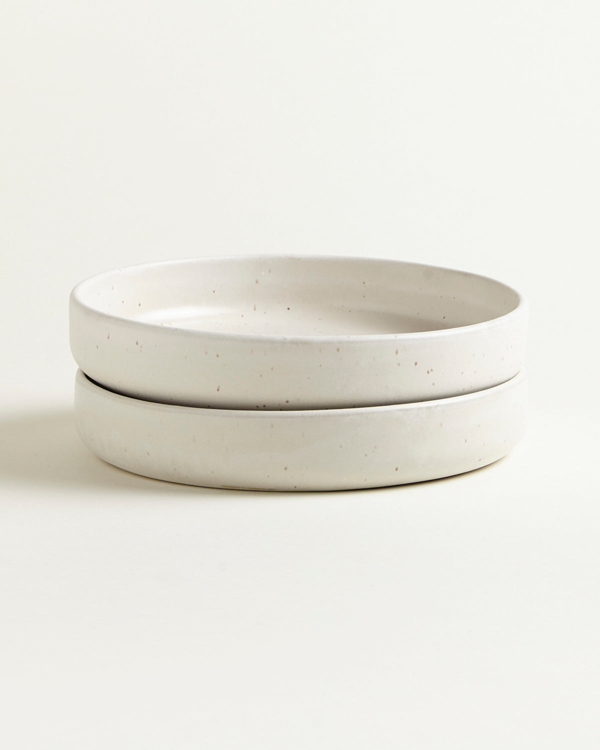 Deep Plate Traditional - Natural White back