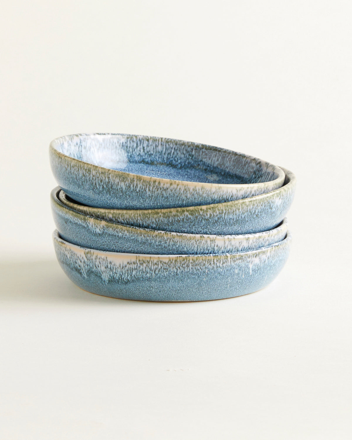 Dessert Plate Traditional - Teal back