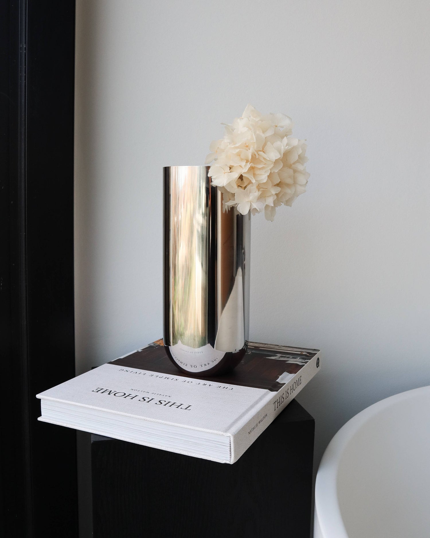 Vase — Brushed Stainless Steel