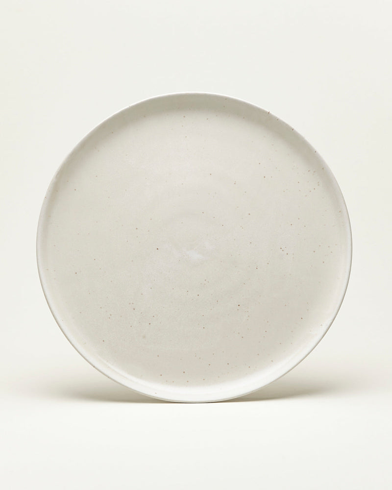 Large Plate Traditional - Natural White