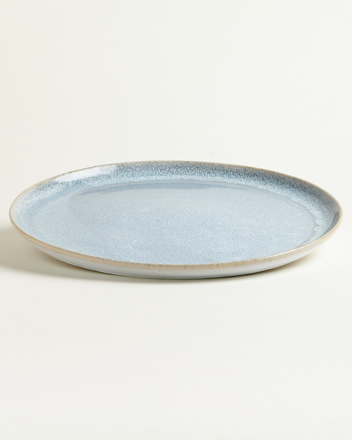 Large Plate Traditional - Teal back