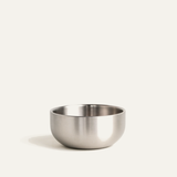 Serving Bowl — Brushed Stainless Steel, Small
