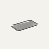 Serving Tray — Brushed Stainless Steel, Small