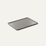 Serving Tray — Brushed Stainless Steel, Medium