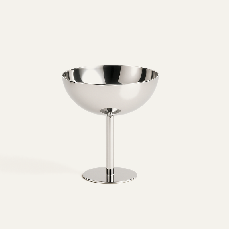 Ice Cream Cup — Brushed Stainless Steel, Tall